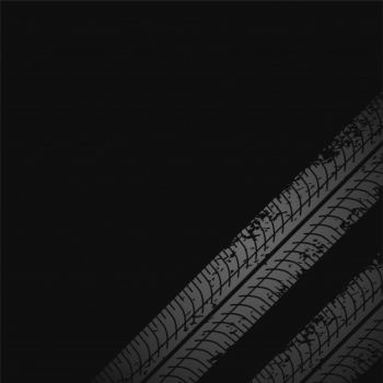 Dark background with tire print marks Dark background with tire print marks