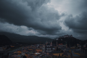 Dark Clouds Covers the Town Dark Clouds Covers the Town