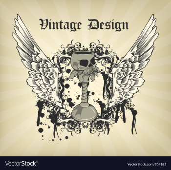 Dark gothic vector image Dark gothic vector image