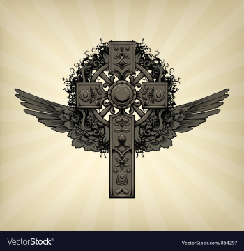 Dark gothic vector image Dark gothic vector image