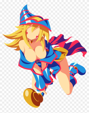 Dark Magician Girl Minimalism By Carionto - Dark Magician Girl Minimalist