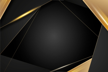 Dark wallpaper with golden details Free Vector