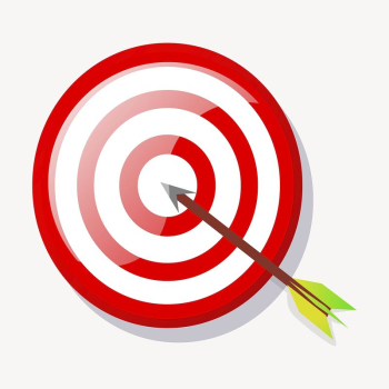 Dartboard clipart, sport equipment illustration | Free Vector - rawpixel