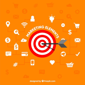 Darts background with marketing elements Darts background with marketing elements