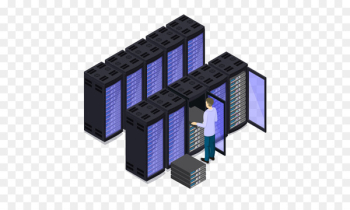 Data center Radio-frequency identification Asset tracking IT asset management - datacenter illustration 