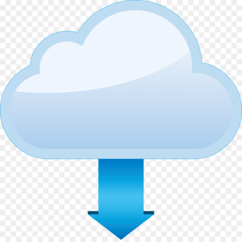 Data Download Euclidean vector - Vector cloud download data diagram 