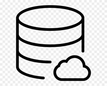 Data Management - Cloud Database Icon Png