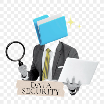 Data security word png sticker, | Free PNG - rawpixel