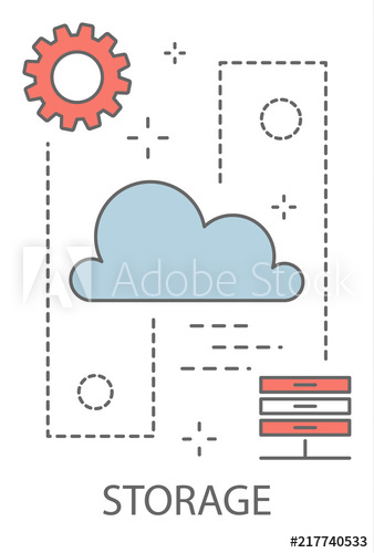 Data storage concept Data storage concept