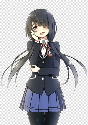 Date A Live Nagisa Shiota Anime School Manga, Anime transparent background PNG clipart