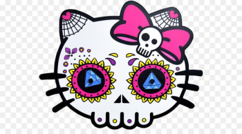 Day of the Dead Calavera Calaca Hello Kitty Skull - Day of the Dead Calavera Calaca Hello Kitty Skull -