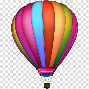 DayDreams Set Icone Free Windows Dock Linux, air balloon, multicolored hot air balloon transparent background PNG clipart