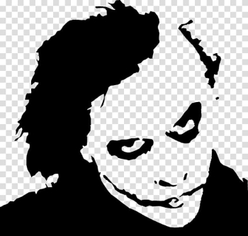 DC Joker illustration, Joker Batman Stencil graffiti Harley Quinn, joker transparent background PNG clipart