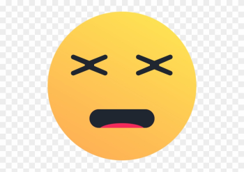 Dead, Deceased, Emoji, Emoticon, Face, Confront, Reaction, - Dead ...