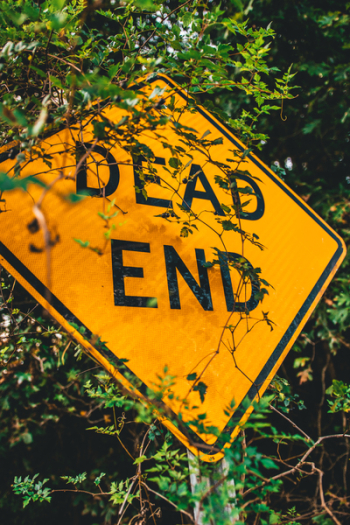 Dead End Road Sign Dead End Road Sign