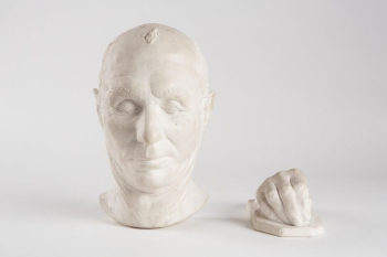 Death mask and hand of acad. | Free Photo - rawpixel Death mask and hand of acad. | Free Photo - rawpixel