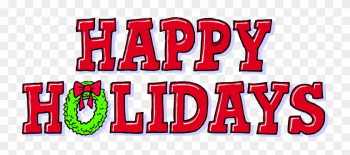 December Holiday Border Clip Art - Happy Holidays Graphic December Holiday Border Clip Art - Happy Holidays Graphic