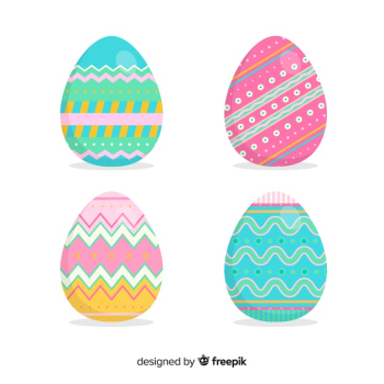 Decorated easter egg collection Decorated easter egg collection