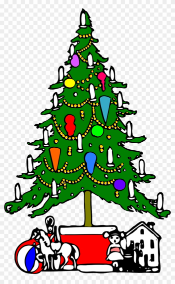 Decoration Christmas, Christmas Tree, X-mas, Xmas, - Black And White Christmas Tree Decoration Christmas, Christmas Tree, X-mas, Xmas, - Black And White Christmas Tree