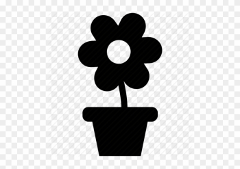 Decoration, Flower Pot, Flowers, Nature, Home Decoration, - Pot Plant Icon Png