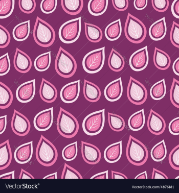 Decorative abstract seamless pattern with leaf vector image Decorative abstract seamless pattern with leaf vector image