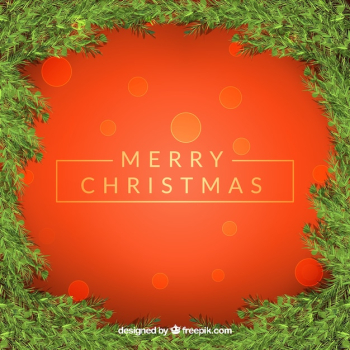 Decorative background of christmas branches Decorative background of christmas branches