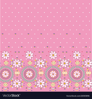 Decorative background vector image Decorative background vector image