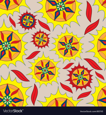 Decorative background vector image Decorative background vector image