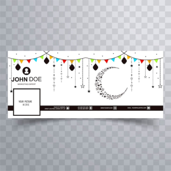 Decorative facebook cover of ramadan kareem Decorative facebook cover of ramadan kareem