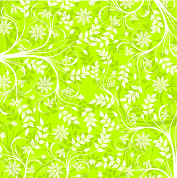 Decorative floral pattern, vector illustration