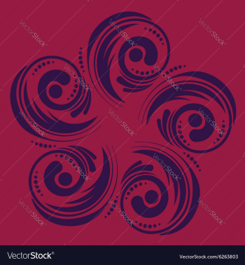 Decorative Floral2 vector image Decorative Floral2 vector image