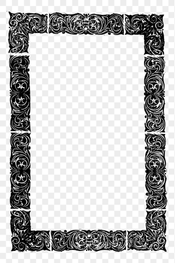 Decorative frame png sticker illustration, | Free PNG - rawpixel