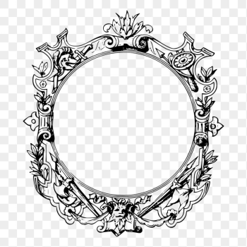 Decorative frame png sticker vintage | Free PNG - rawpixel