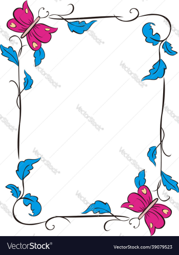 decorative frames and borders on white background decorative frames and borders on white background