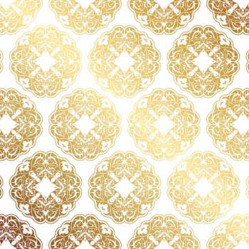 Decorative gold pattern background Decorative gold pattern background
