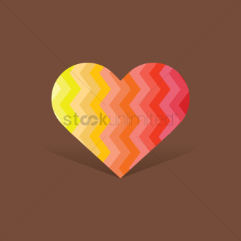 Decorative heart design Decorative heart design