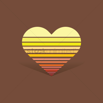 Decorative heart design Decorative heart design