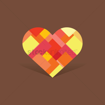 Decorative heart design Decorative heart design