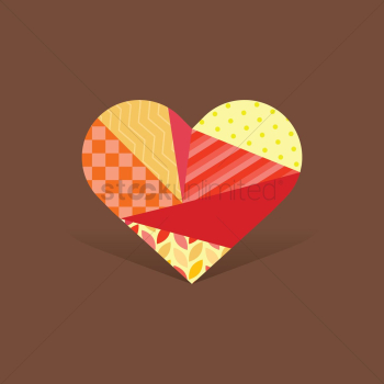 Decorative heart design Decorative heart design