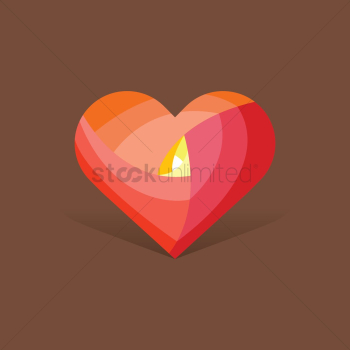 Decorative heart design Decorative heart design