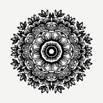 Decorative mandala decoration clipart illustration | Free PSD - rawpixel Decorative mandala decoration clipart illustration | Free PSD - rawpixel