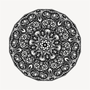 Decorative mandala decoration illustration clipart | Free Vector - rawpixel Decorative mandala decoration illustration clipart | Free Vector - rawpixel