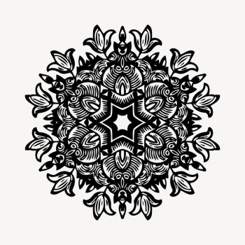 Decorative mandala decoration illustration clipart | Free Vector - rawpixel Decorative mandala decoration illustration clipart | Free Vector - rawpixel
