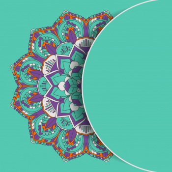 Decorative mandala design background Decorative mandala design background