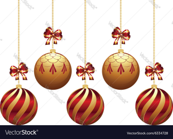 Decorative Xmas Balls10 vector image Decorative Xmas Balls10 vector image