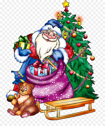 Ded Moroz Snegurochka New Year Holiday Christmas Day - ded vector 