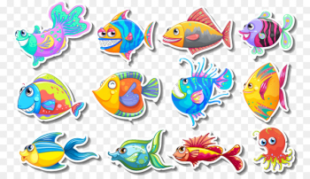 Deep sea fish Cartoon Illustration - deep sea fish Deep sea fish Cartoon Illustration - deep sea fish