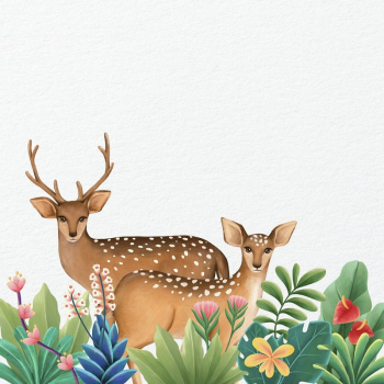 Deer background, beige design, animal | Free Photo Illustration - rawpixel Deer background, beige design, animal | Free Photo Illustration - rawpixel