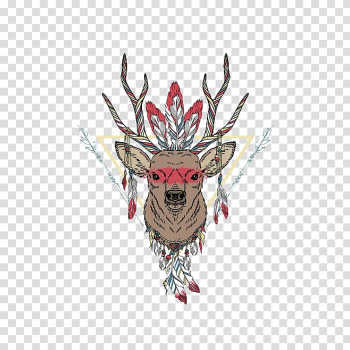 Deer Horse Painting, deer transparent background PNG clipart Deer Horse Painting, deer transparent background PNG clipart