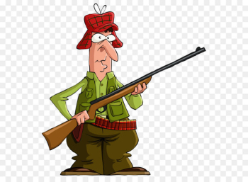 Deer hunting Clip art - Vector gun man Deer hunting Clip art - Vector gun man